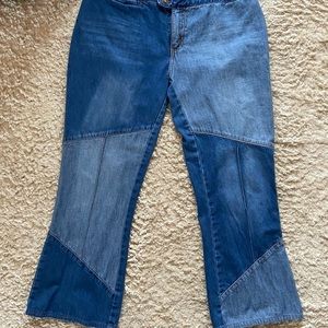 Womens Patchwork Moments Jeans